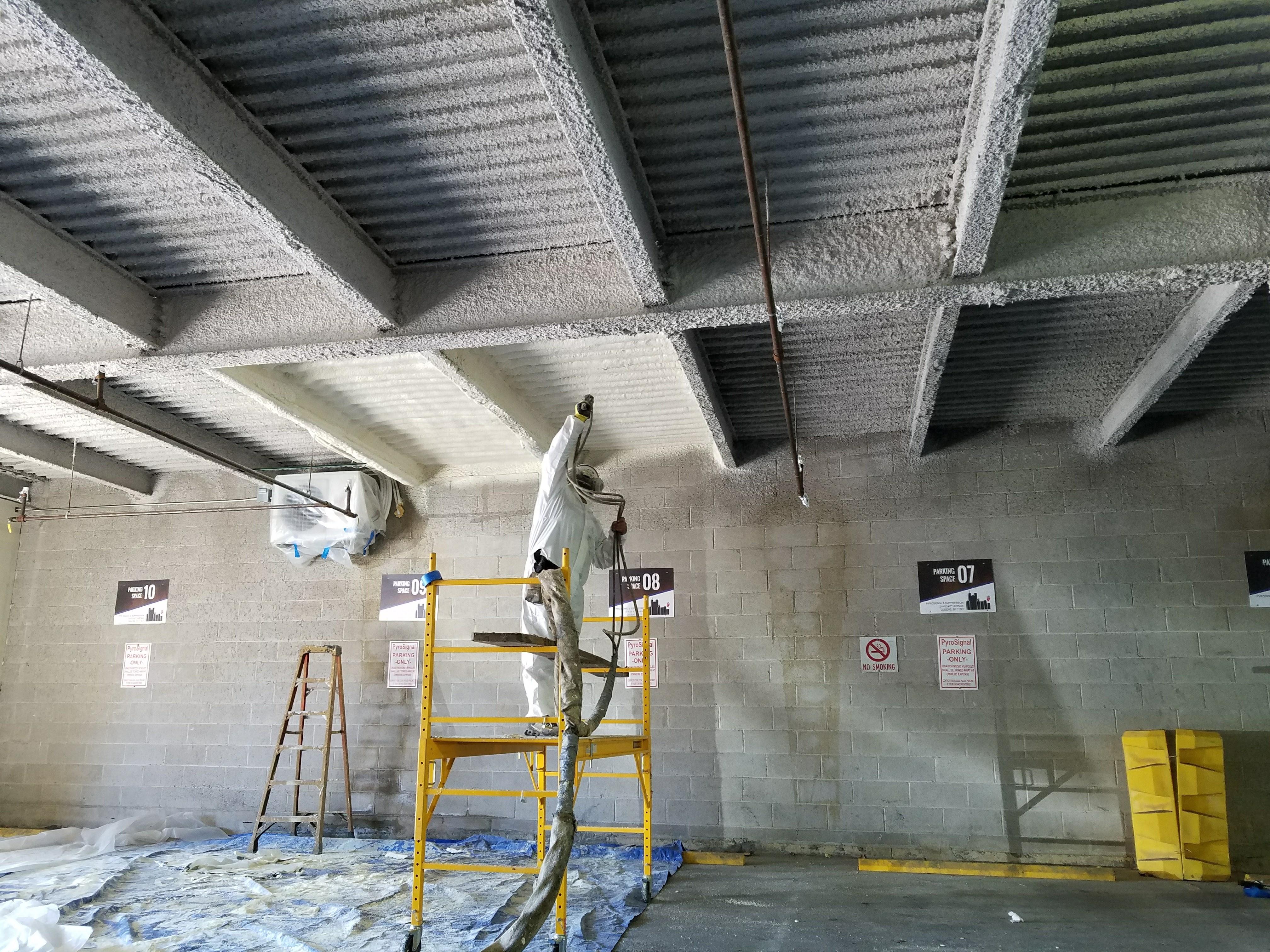 Condo Parking Garage Ceiling: 42nd Ave, Bayside, NY 11361